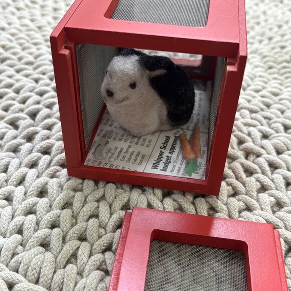 American Girl Baxter The Bunny Pet with Hutch for 18" Dolls Pleasant Company - Picture 2 of 10